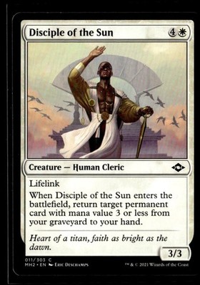 2021 Modern Horizons 2 Disciple of the Sun Draft_Innovation/Common #11
