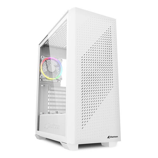 Sharkoon PC Gehäuse VS9 RGB White ATX weiß