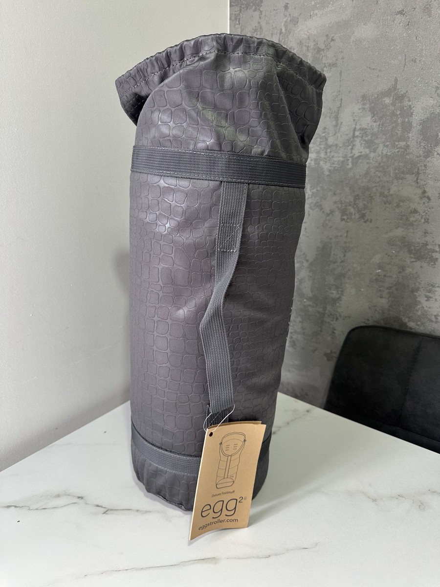 Egg2 Deluxe Footmuff Jurassic Grey- cosy toes UK