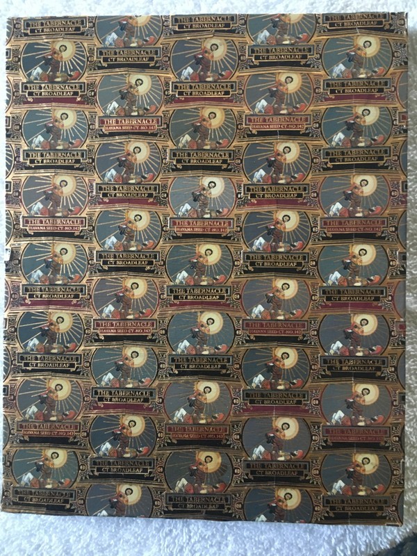 Foundation custom cigar band art -CIGart byT -7 1/4" x 9 1/4" - Tabernacle