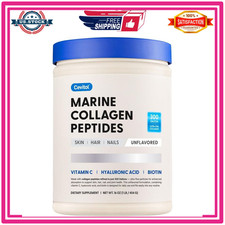 Marine Collagen Peptides 16oz Hydrolyzed Powder Biotin Vitamin C Non-GMO New