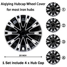 For 16 Set Of 4 Wheel Rim Covers Full Rim Snap On Hub Caps Fit R16 Tire For 16 Set Of 4 Wheel Rim Covers Full Rim Snap On Hub Caps Fit R16 Tire
