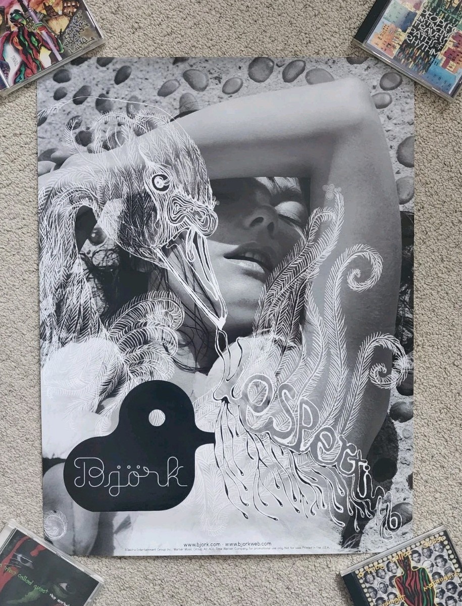 Bjork Vespertine 2001 promo poster promotional Original Björk Art