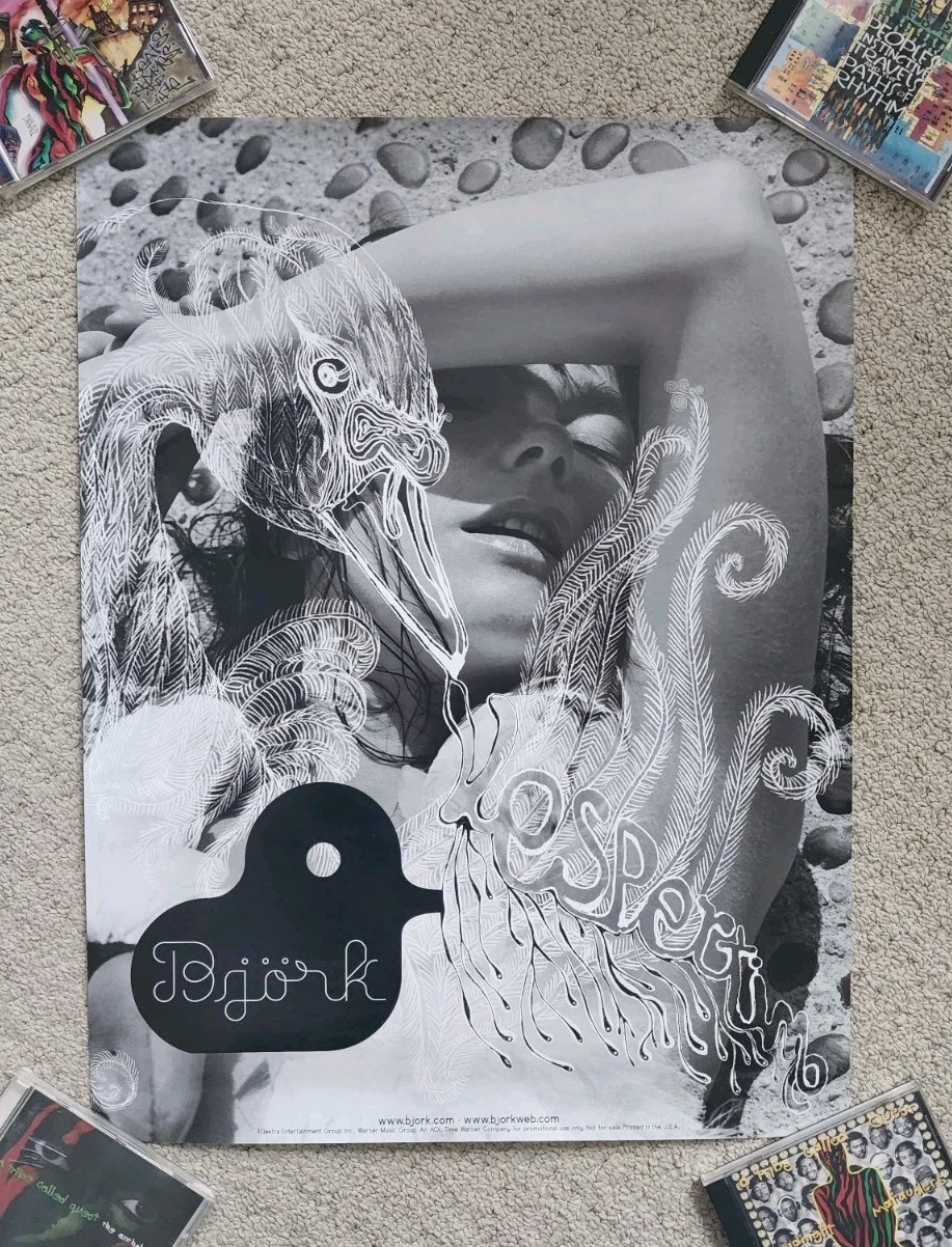 Vespertine 2001 Promotional Poster