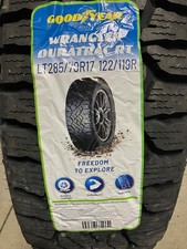 4 New Lt 285 70 17 Lrd 8 Ply Goodyear Wrangler Duratrac Rt Rugged Terrain Tires 4 New Lt 285 70 17 Lrd 8 Ply Goodyear Wrangler Duratrac Rt Rugged Terrain Tires
