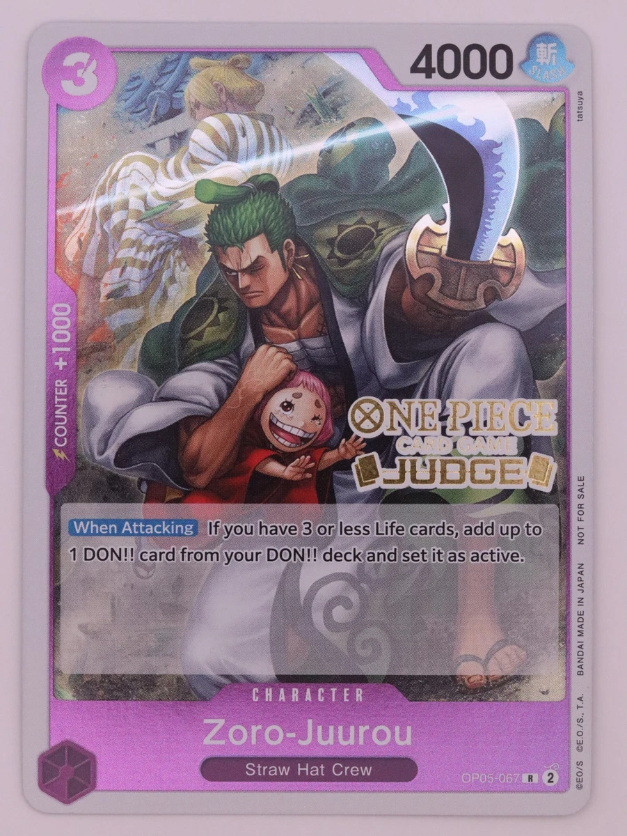 25+ Zoro-Juurou OP05-067 One Piece Promotion Cards for sale