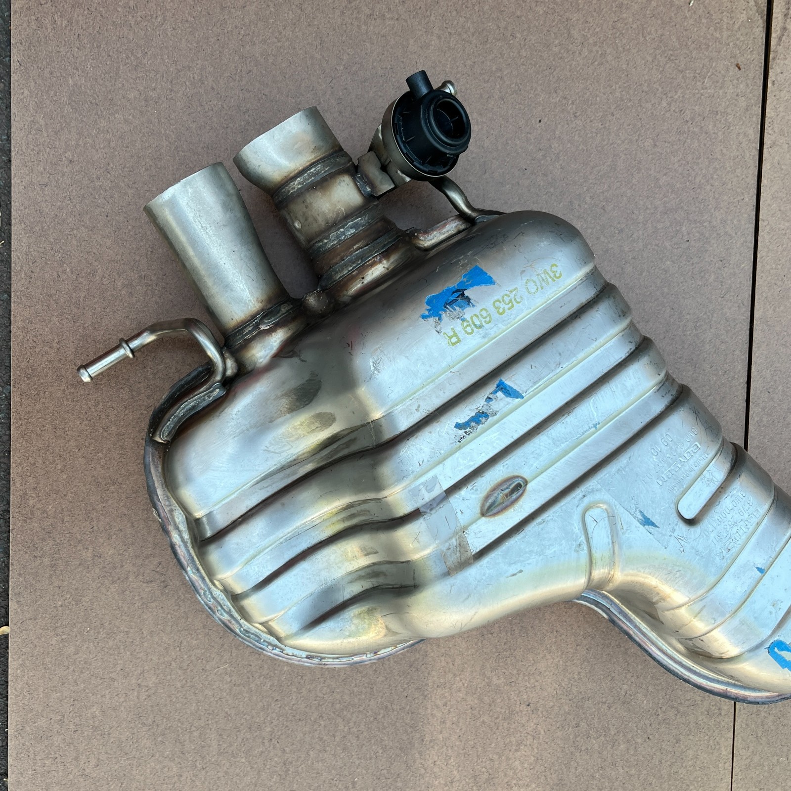 NEW Bentley Continental GT GTC Supersports RIGHT exhaust muffler (takeoff '04-13
