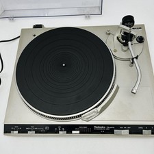 Technics SL-5300 Direct Drive Record Player Turntable Silver Vintage used Japan