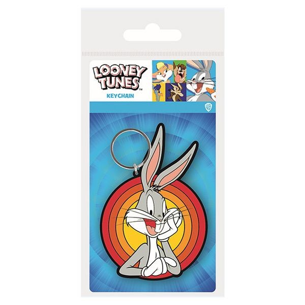 Portachiavi Looney Tunes Bugs Bunny 80th Pyramid International - RK39078C