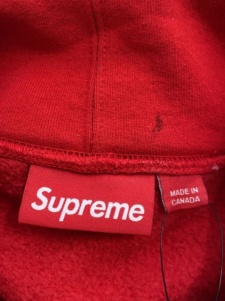 Supreme Felpa con Cappuccio 24AW BoxLogo Felpa con Cappuccio M Cotone ROSSO Usata