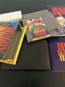 Lot of 2 NES RPG box games with manuals. Destiny of an Emperor & Dragon Warrior