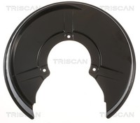 Spritzblech Bremsscheibe Triscan 8125 29267 Stahl FüR Audi A4 B5 8D2 Avant 8D5