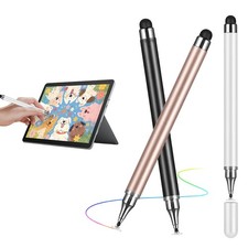 3 Pack 2-in-1 Universal Touch Screen Pen For iPhone iPad Samsung Tablet Phone