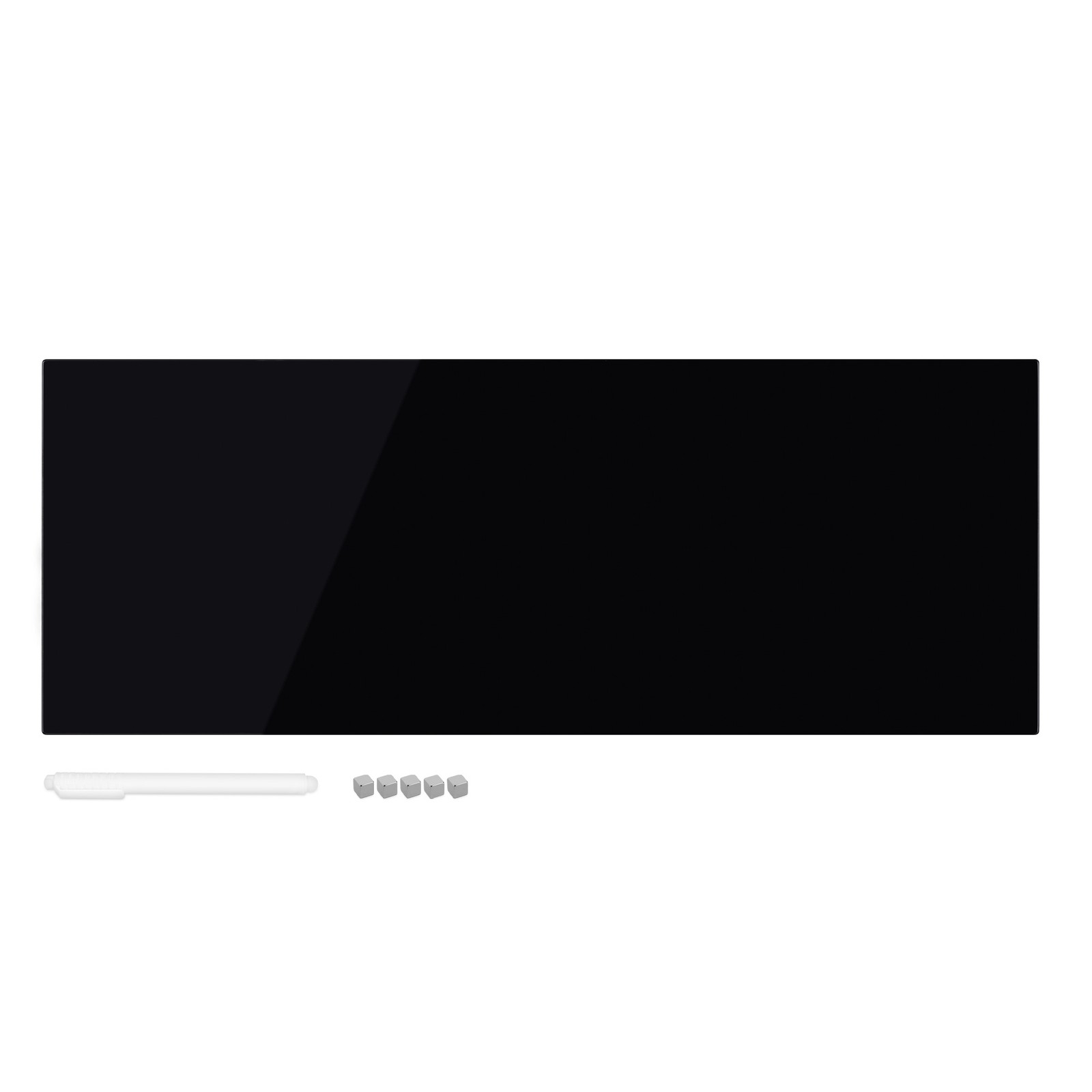 Магнитная доска Magnettafel Glas 80x30 см для рисования чернилами Маркер Magneten 9290₽