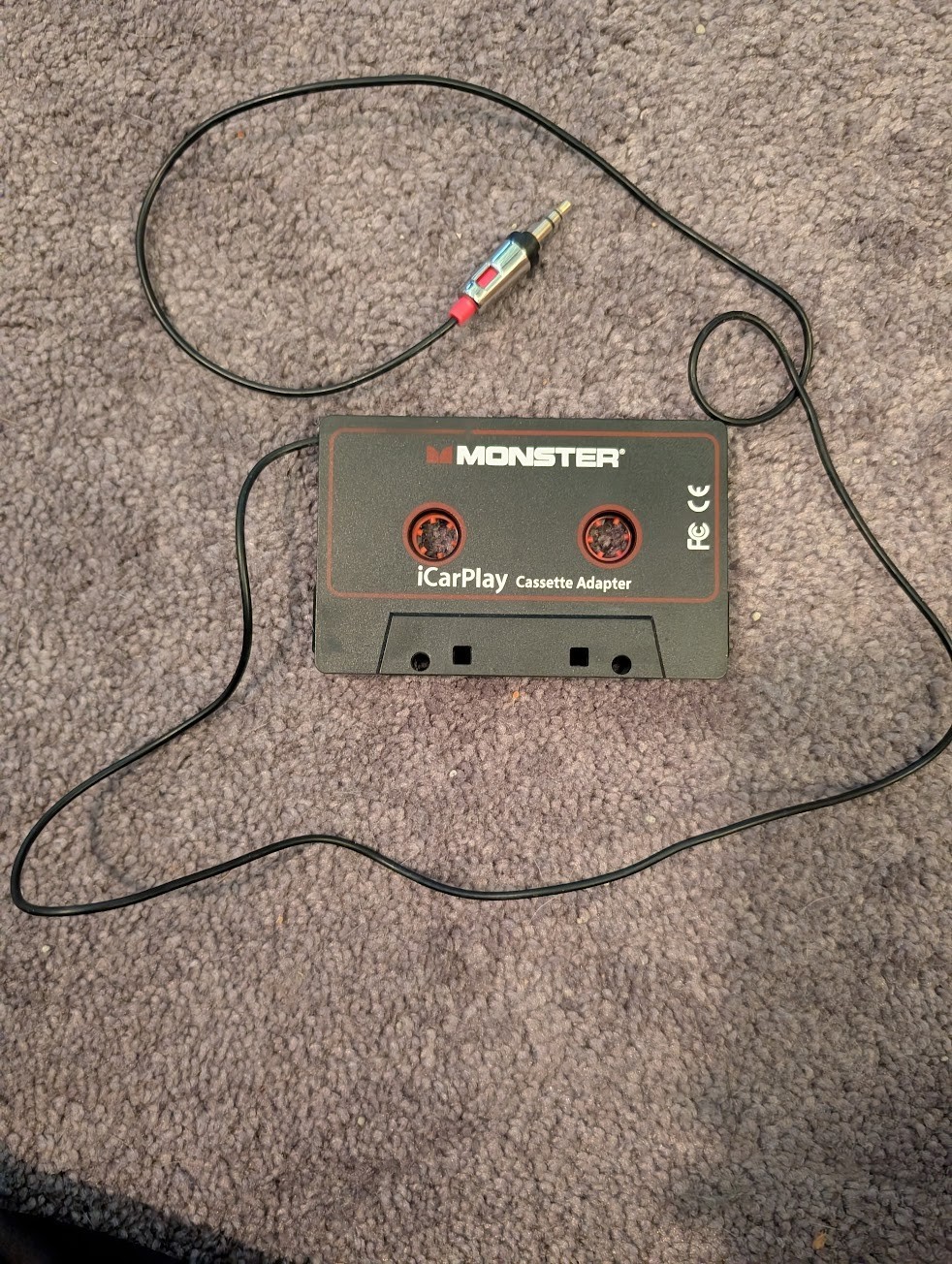 Vintage Cassette Adapter, Monster Aux Cord iCarPlay for Car 