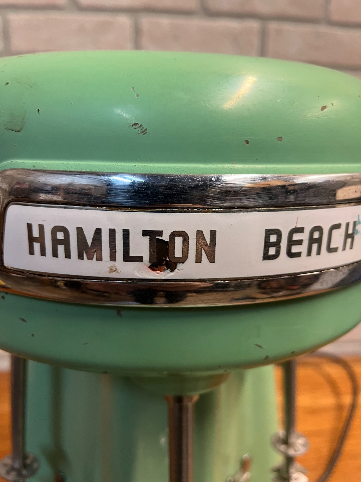 Vintage Hamilton Beach Jadeite Triple-Head Malt & Milk Shake Mixer 350 Watts