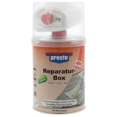 Presto Polyesterharz Reparaturbox / 600412 - 250g oder 600511 - 1000g