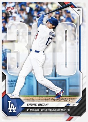 Shohei Ohtani 2026 Topps NOW 300 HRs *PRESALE*