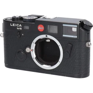 Leica M6 TTL 0.72 Rangefinder 35mm Film Camera Body Black Chrome Used H0620