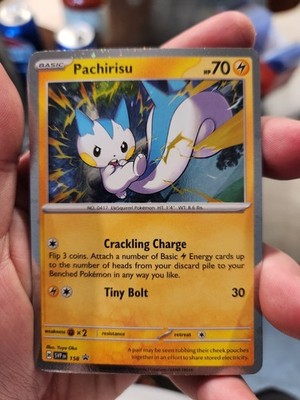 Pachirisu - SVP158 - SVP Black Star Promos - Cosmos Holo Rare - NM/M