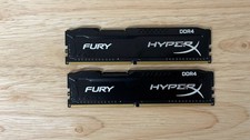 Kingston HyperX Fury 16GB 8GBx2 DDR4 2666MHz RAM HX426C16FB3K2/16