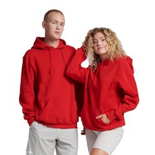 Russell Athletic Mens Dri Power Hooded Pullover Sweatshirt, Red, X-Large