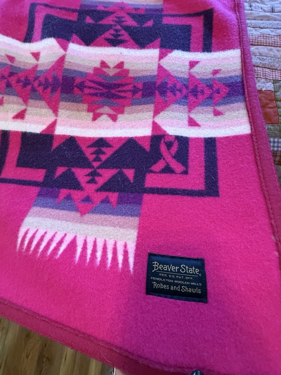 Pendleton Beaver State ウールブランケット Vintage Beaver State Pendleton Chief Joseph tribal wool blanket