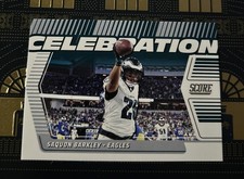 2025 Score Football - Saquon Barkley - Celebration - Eagles - #C-SBA