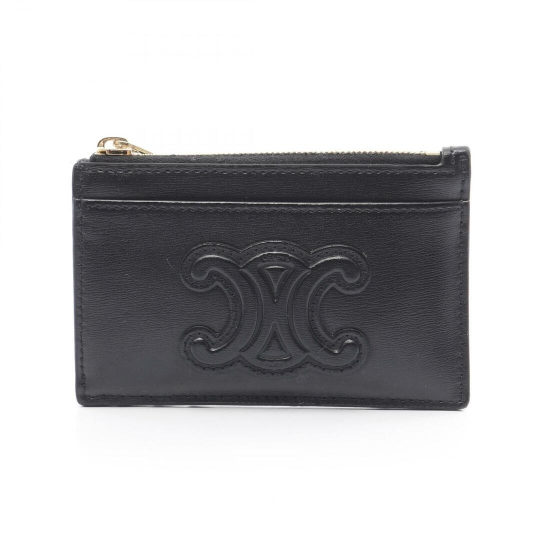 CELINE Card Case Zip Card Holder Cuil Trionf | eBay