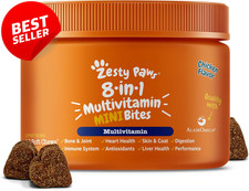 Dog Multivitamin Chews Hip Joint Skin Coat Omega 3 Chicken 90ct - US