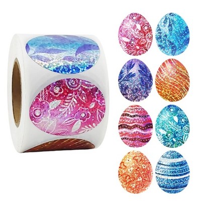Children Cards Easter Party Easter Eggs Decorations Easter Sticker Roll