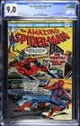 Amazing Spider-Man #147 - Marvel Comics 1975 CGC 9.0 Tarantula, Jackal + Gwen St