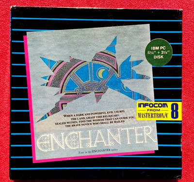 Enchanter Infocom PC MiniKarton 3.5''+5.25'' Englisch UltraRAR SAMMLER KULT TOP!