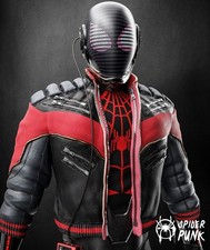 Spider Man Miles Morales Leather Jacket