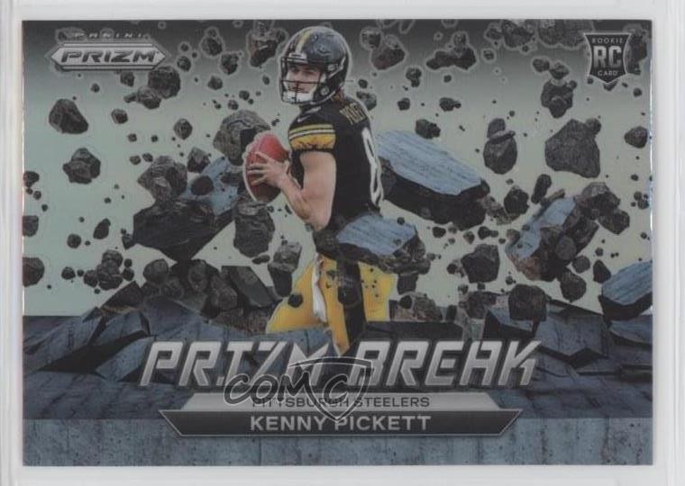 2022 Panini Prizm Prizm Break Silver Prizm Kenny Pickett #PB-5 0w7q