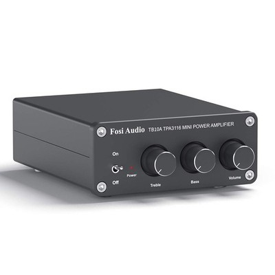 TB10A 2 Channel Stereo Audio Amplifier Receiver Mini Hi-Fi Class D Integrated...