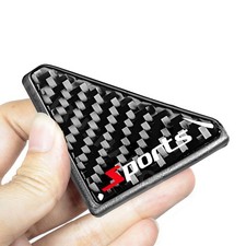 2× Carbon Fiber Door Corner Protector Cover Anti-Scratch Sticker Car Accessories