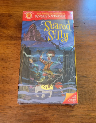 Ronald McDonald Scared Silly VHS tape sealed