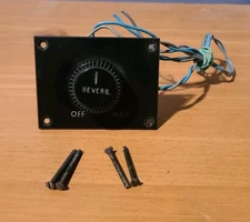 Hammond Organ A100 reverb dial/switch. PULLED FROM A WORKING UNIT, UNTESTED
