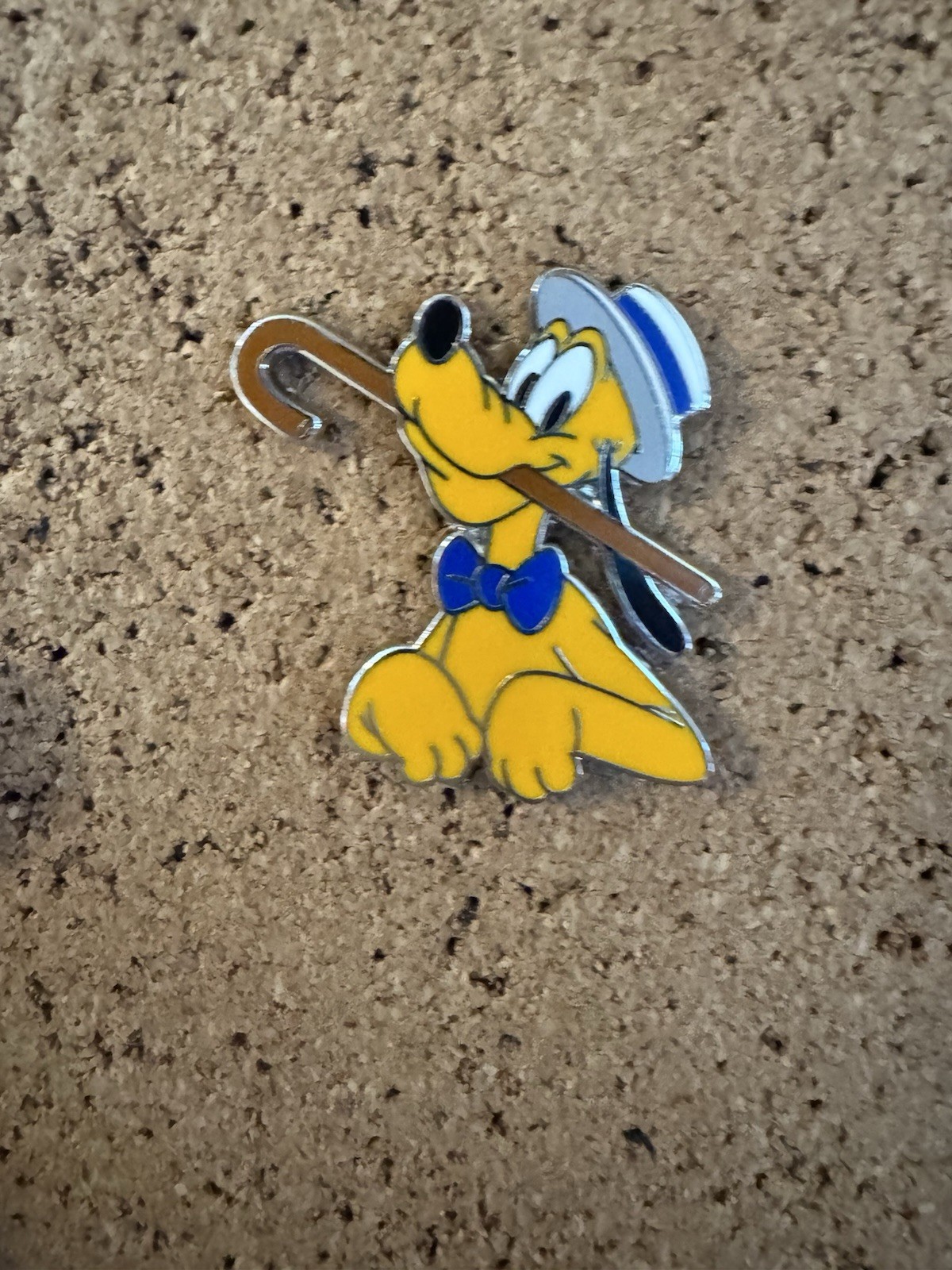 Dapper Dan Classic Characters Booster Set - Pluto  with Cane  WDW trading pin