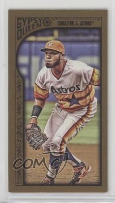 2015 Topps Gypsy Queen Minis Gold 2/99 Jon Singleton #85 3y4