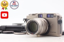 N MINT Contax G1 35mm Film Camera Carl Zeiss Sonnar T 90mm f/2.8 From Japan