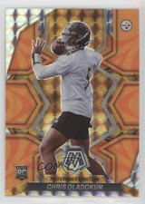 2022 Panini Mosaic Rookies Reactive Orange Mosaic Prizm Chris Oladokun #365 s1i