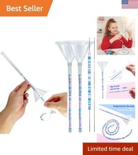 Professional Beading Tools Kit - 2 Beading Funnels  Needles for Jewelry Making