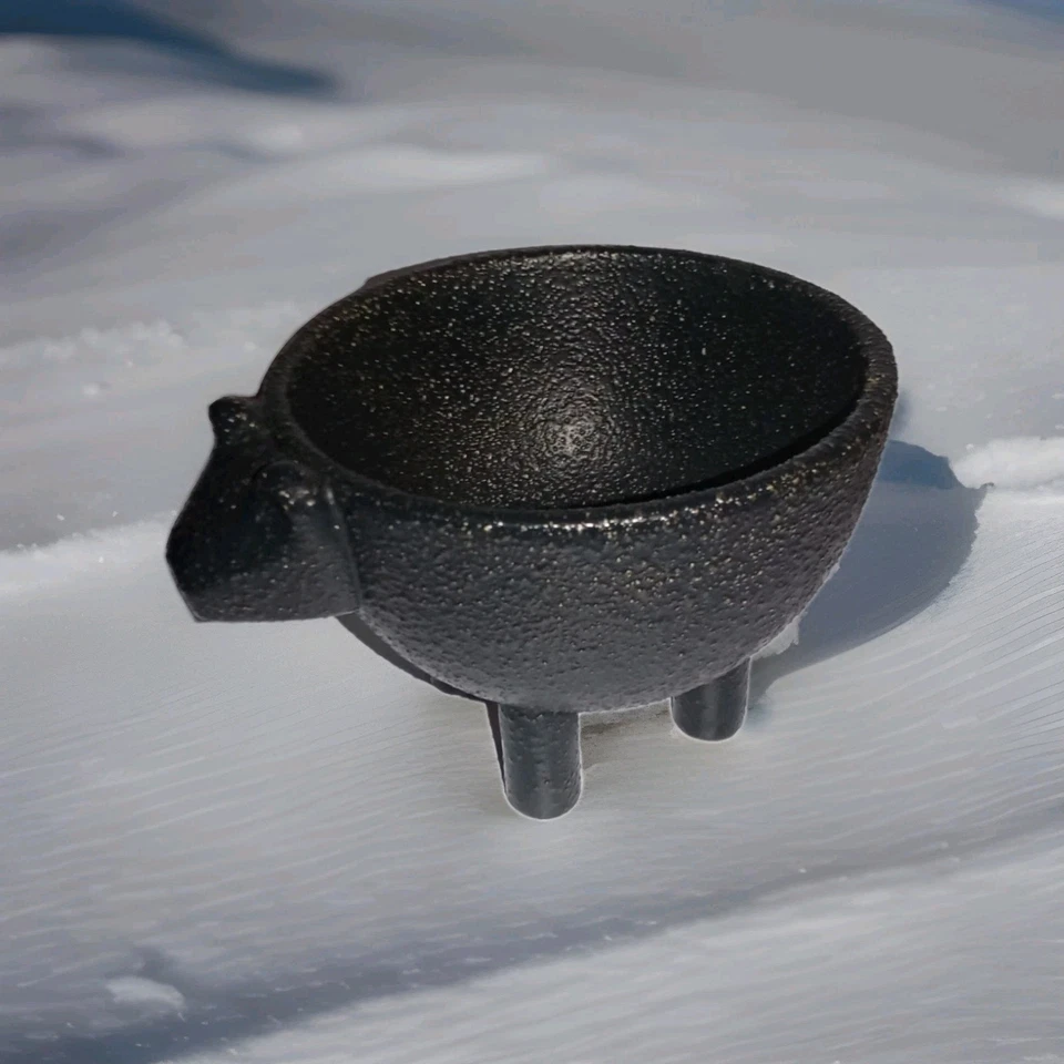 Threshold Target Black Bear 2017 gres con patas cuenco nueces caramelo baratija patas Foto 2 de 4