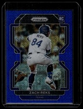 2022 Panini Prizm #116 Zach Reks Blue Mojo Prizm #/199