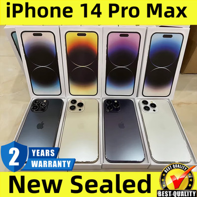 NEW SEALED APPLE IPHONE 14 PRO MAX 128GB-512G Factory Unlocked FULLY GSM+CDMA