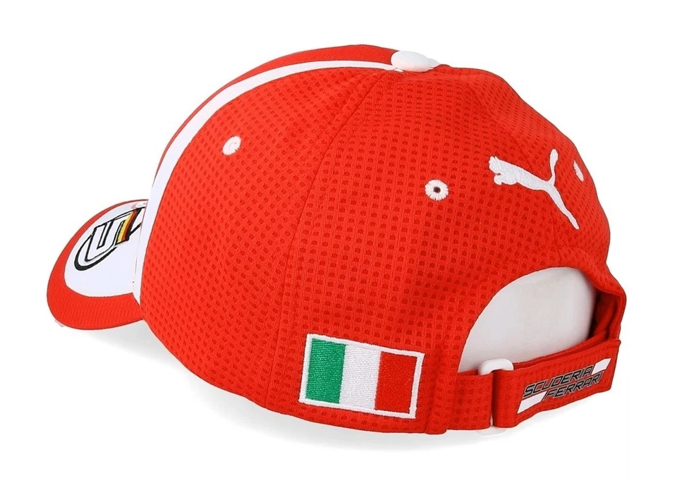 Sebastian Vettel Scuderia Ferrari Racing Drivers Cap - Formula 1 - F1 - 2018 Hat - Image 4 of 4