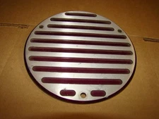 Harley Derby Cover Special Edition FatBoy FLSTF 1990 OEM 3 Hole 25419-89 Purple