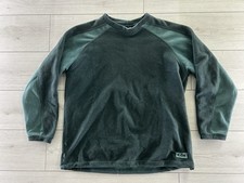 Gill Long Sleeve Green Crew Neck Fleece Sailing Preppy Nautical Retro Size Large